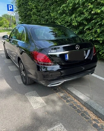 Mercedes-Benz Klasa C cena 105000 przebieg: 73430, rok produkcji 2020 z Warszawa małe 79